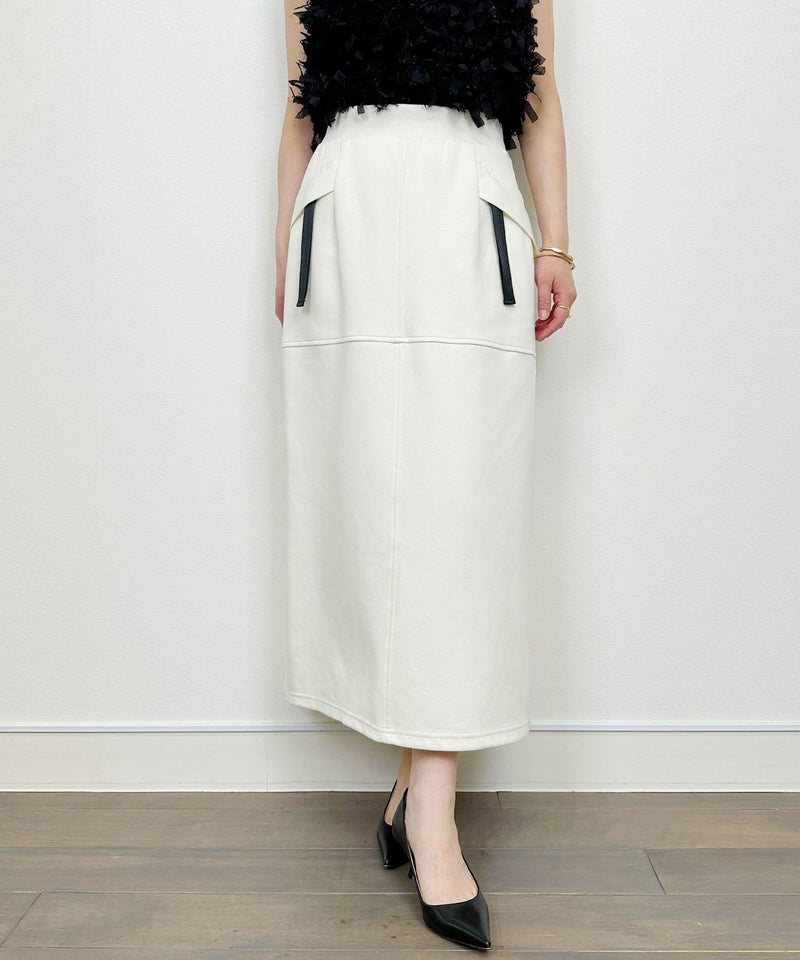 model：H164　着用サイズ：M　オフホワイト