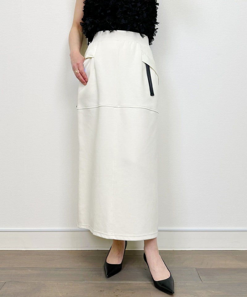 model：H164　着用サイズ：M　オフホワイト