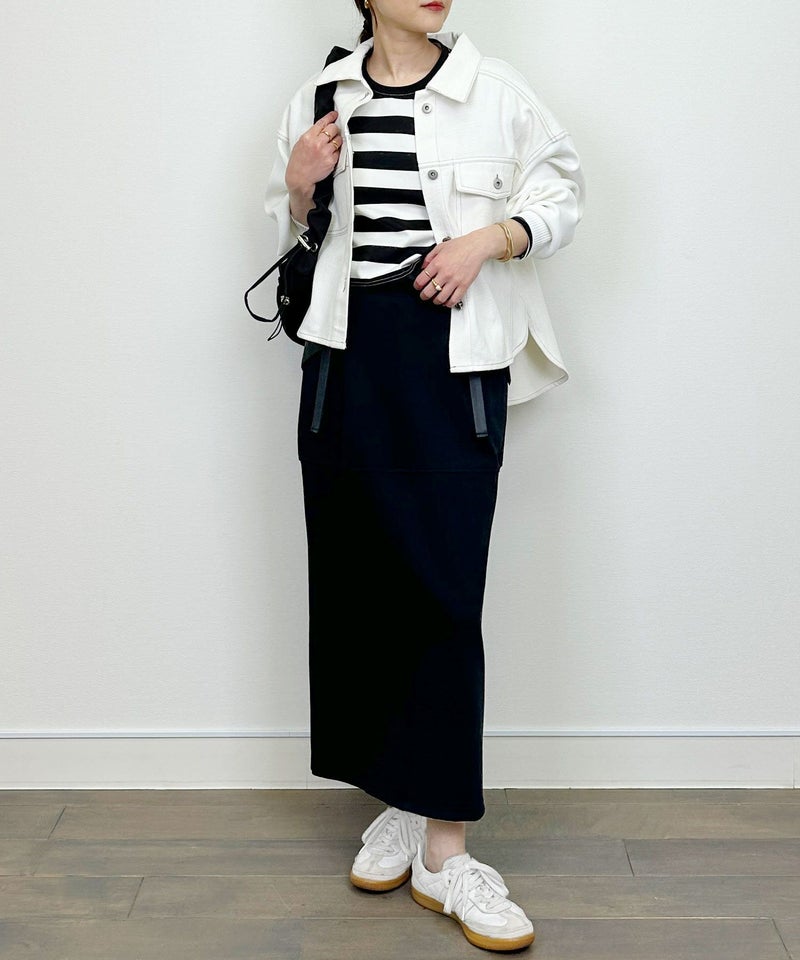 model：H164　着用サイズ：M　ブラック