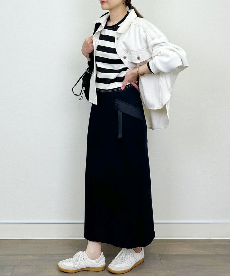 model：H164　着用サイズ：M　ブラック