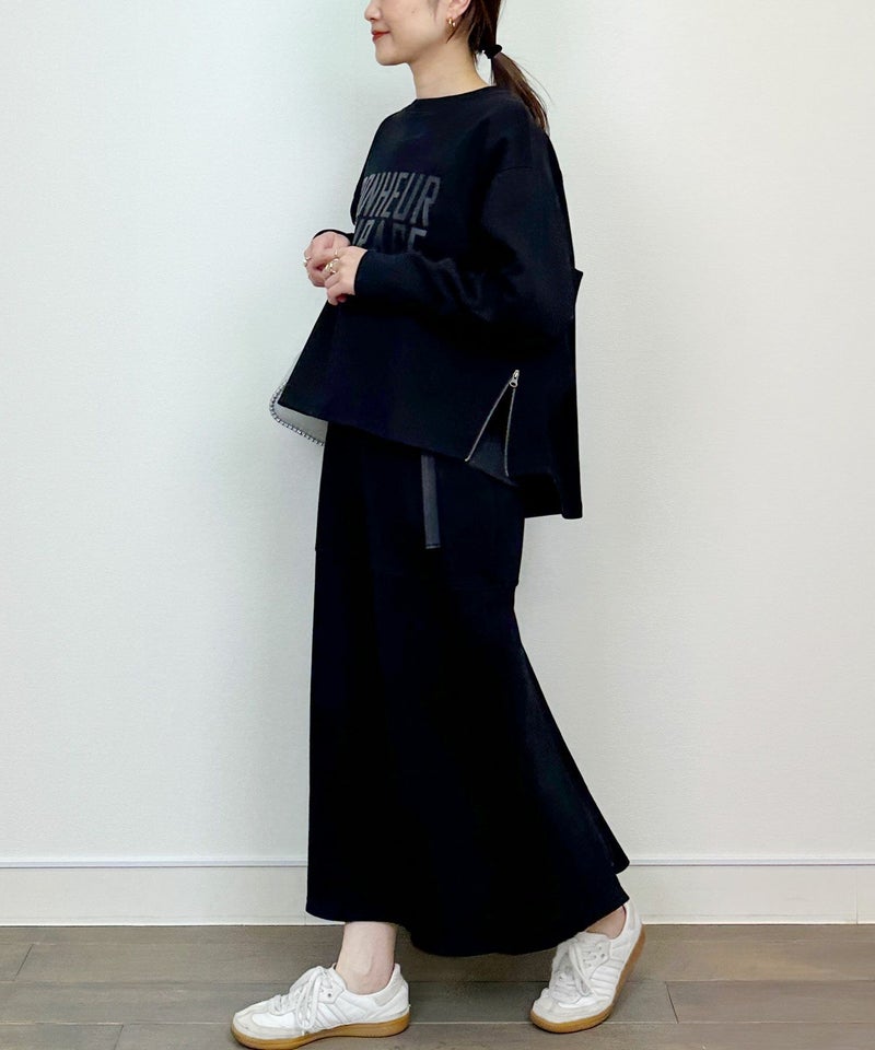 model：H164　着用サイズ：M　ブラック　セットアップで