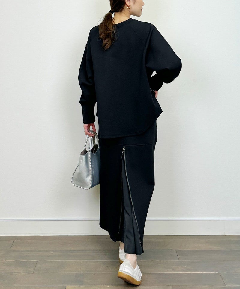 model：H164　着用サイズ：M　ブラック　セットアップで