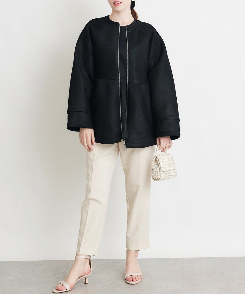 model：H160　着用サイズ：M　ブラック