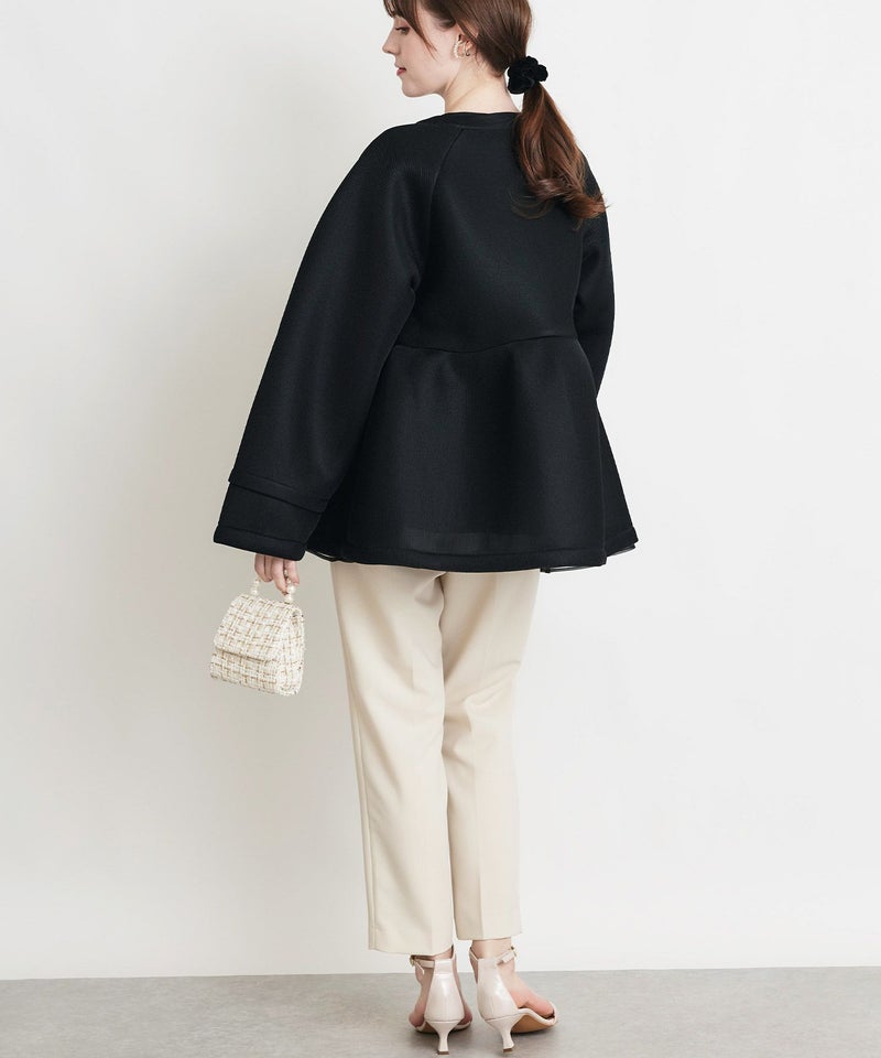 model：H160　着用サイズ：M　ブラック