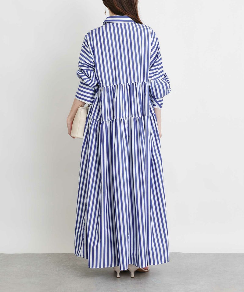 model：H160　着用サイズ：M　ブルー系