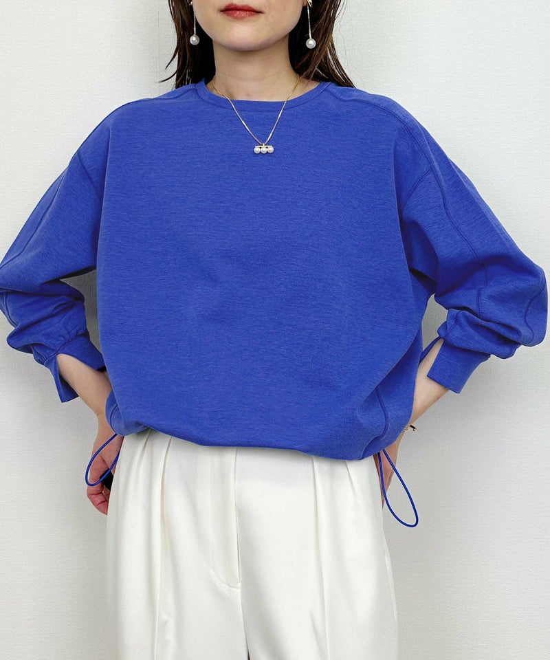 model：H164　着用サイズ：M　ブルー