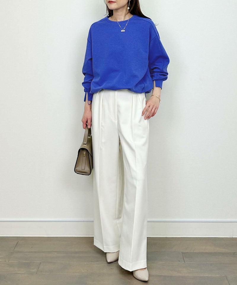 model：H164　着用サイズ：M　ブルー