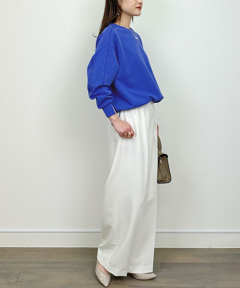 model：H164　着用サイズ：M　ブルー