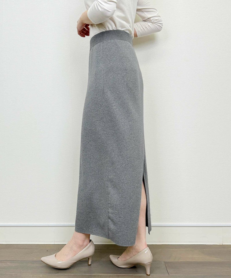 model：H164　着用サイズ：M　チャコールグレー