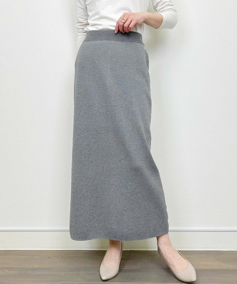 model：H164　着用サイズ：M　チャコールグレー