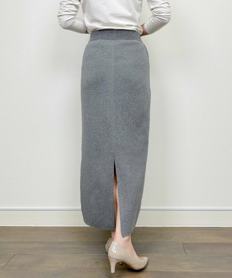 model：H164　着用サイズ：M　チャコールグレー