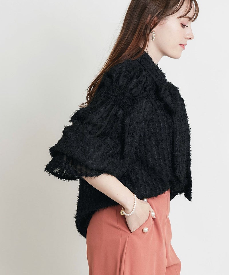 model：H160　着用サイズ：M　ブラック