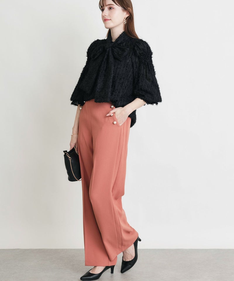 model：H160　着用サイズ：M　ブラック