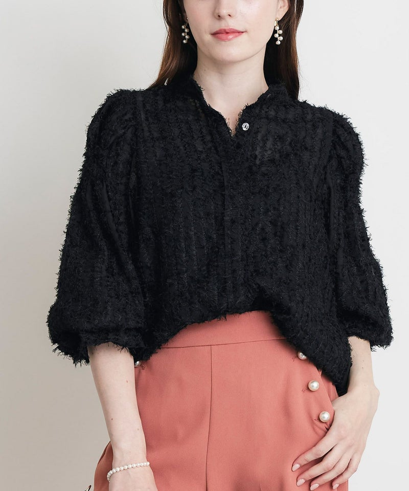 model：H160　着用サイズ：M　ブラック　リボンなし