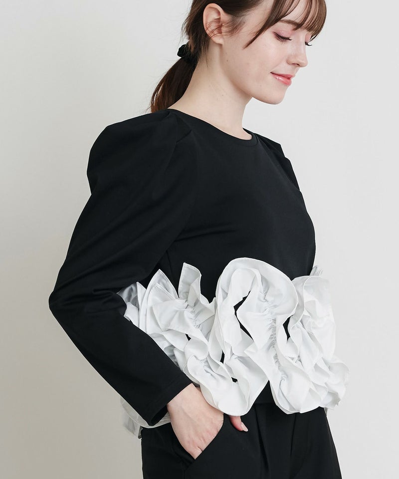 model：H160　着用サイズ：M　ブラック系その他