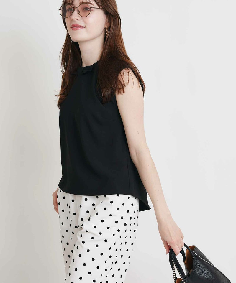 model：H160　着用サイズ：M　ブラック　小リボンのみ