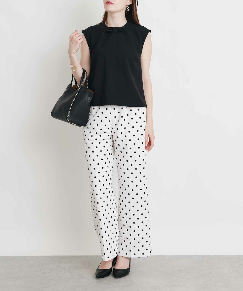 model：H160　着用サイズ：M　ブラック　小リボンのみ