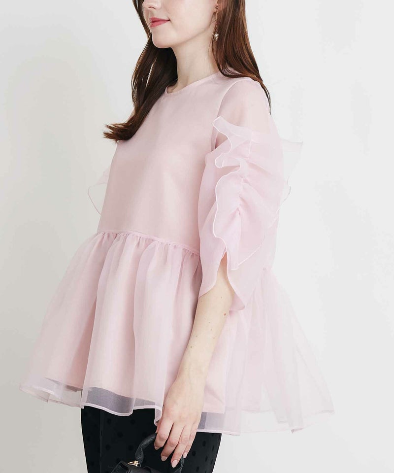 model：H160　着用サイズ：M　ピンク