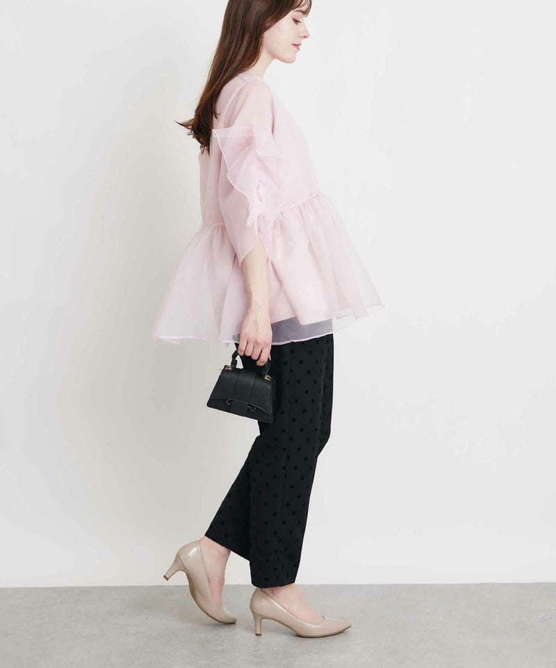 model：H160　着用サイズ：M　ピンク