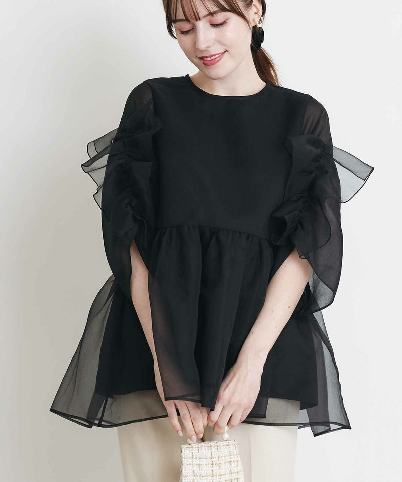 model：H160　着用サイズ：M　ブラック