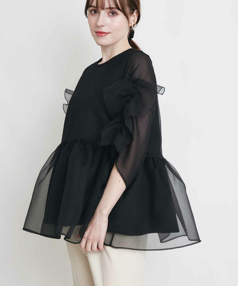 model：H160　着用サイズ：M　ブラック