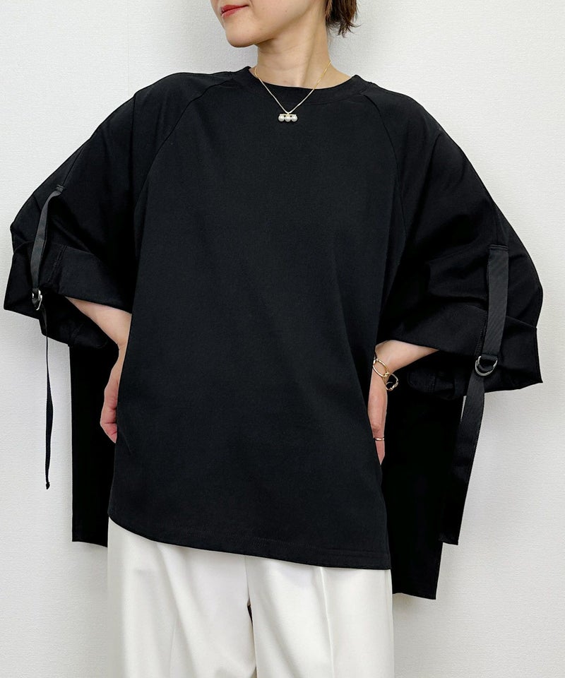 model：H164　着用サイズ：M　ブラック