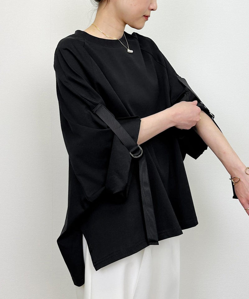 model：H164　着用サイズ：M　ブラック