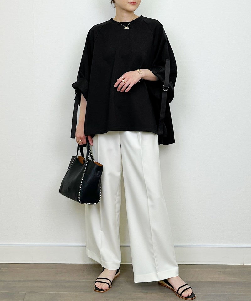 model：H164　着用サイズ：M　ブラック