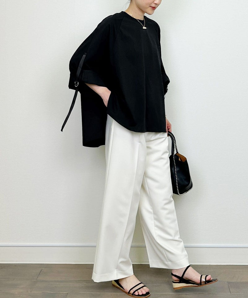 model：H164　着用サイズ：M　ブラック