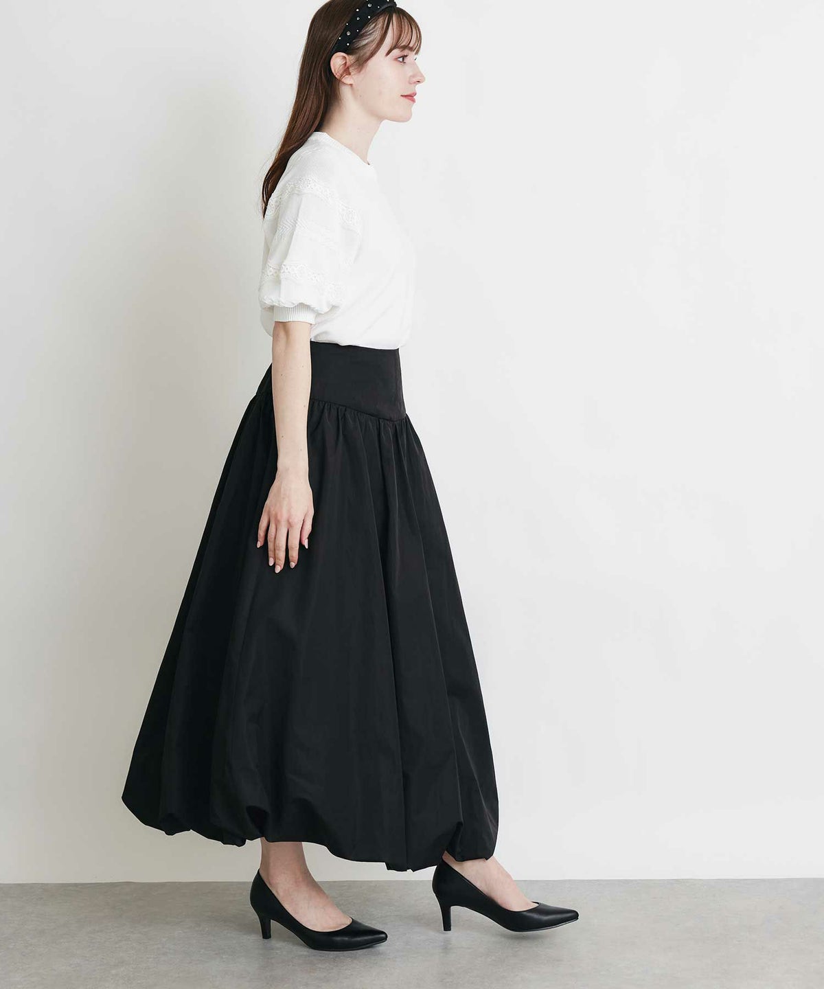 model：H160　着用サイズ：M