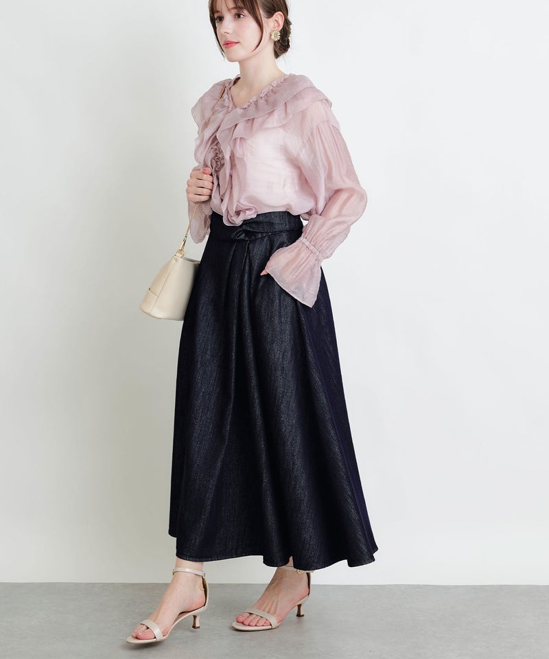 model：H160　着用サイズ：M　ピンク