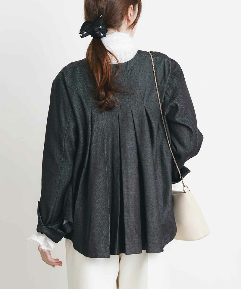 model：H160　着用サイズ：M　ブラック