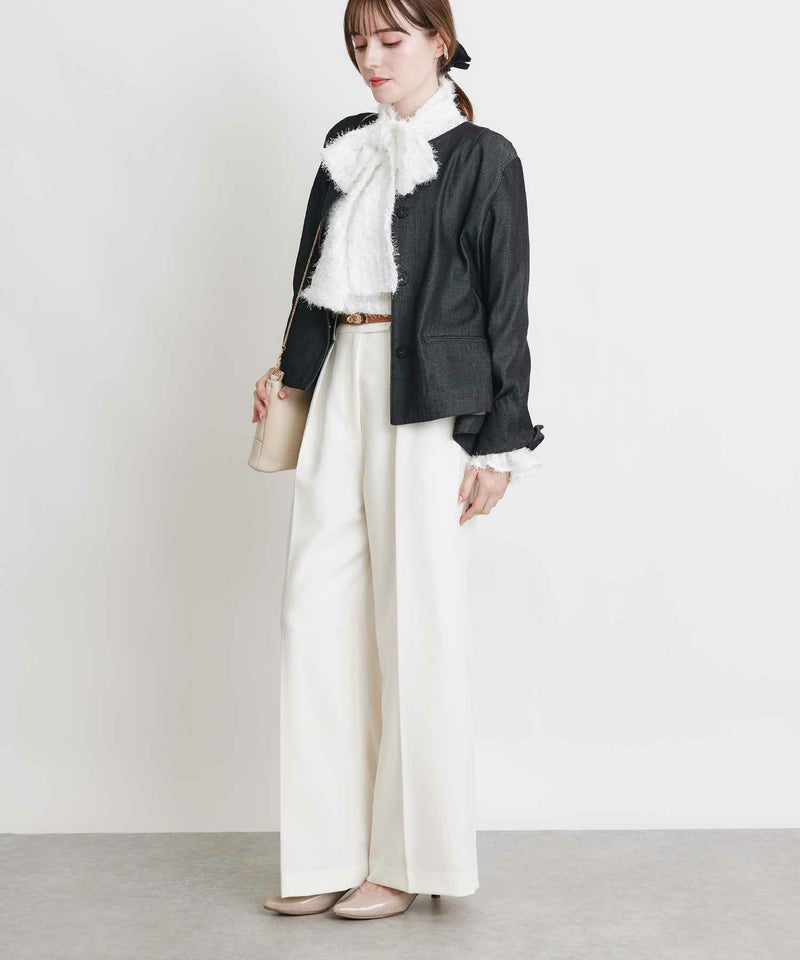 model：H160　着用サイズ：M　ブラック