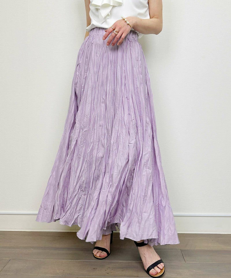 model：H164　着用サイズ：M　ラベンダー