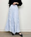 model：H164　着用サイズ：M　サックスブルー
