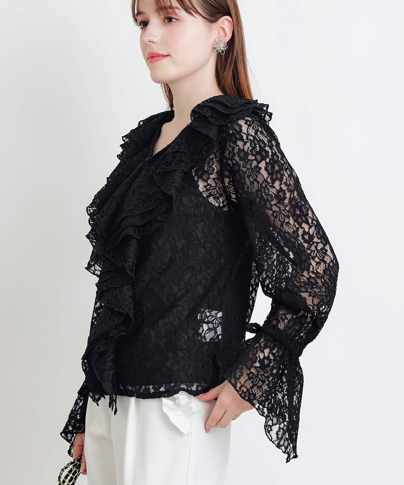 model：H160　着用サイズ：M　ブラック