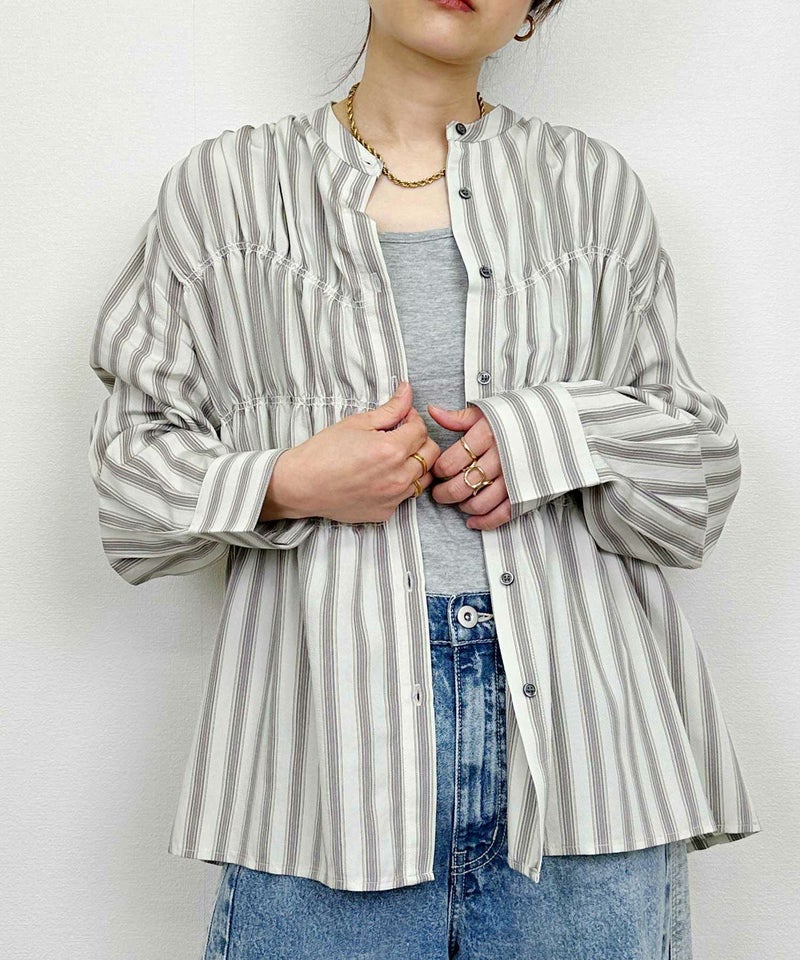 model：H164　着用サイズ：M　ホワイト系その他