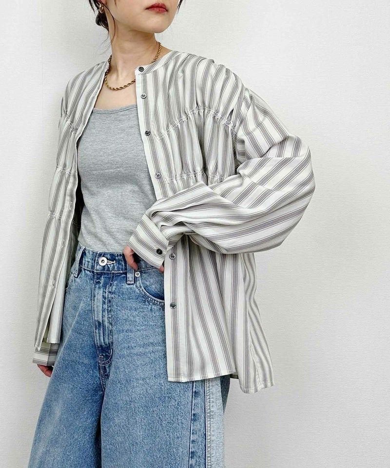 model：H164　着用サイズ：M　ホワイト系その他