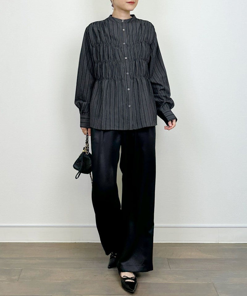 model：H164　着用サイズ：M　ブラック系その他