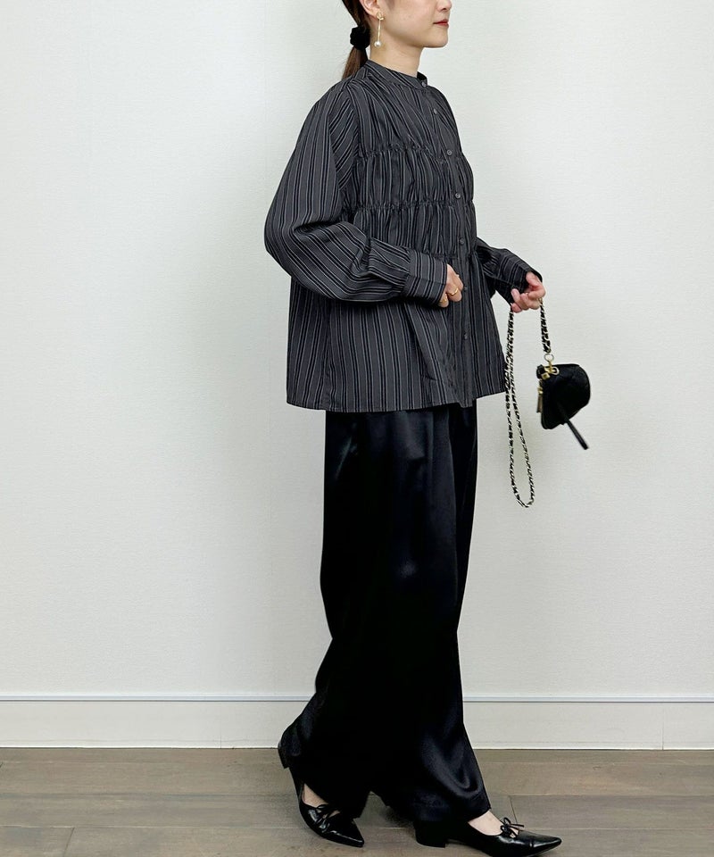 model：H164　着用サイズ：M　ブラック系その他