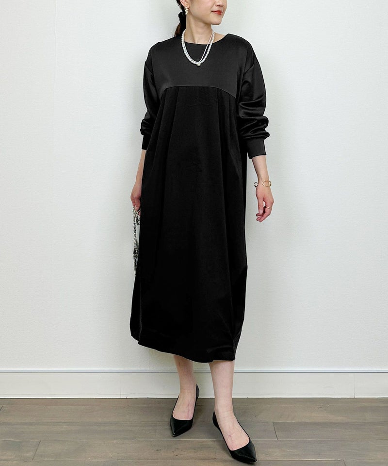 model：H164　着用サイズ：M　ブラック