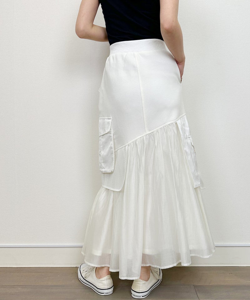 model：H164　着用サイズ：M　ホワイト