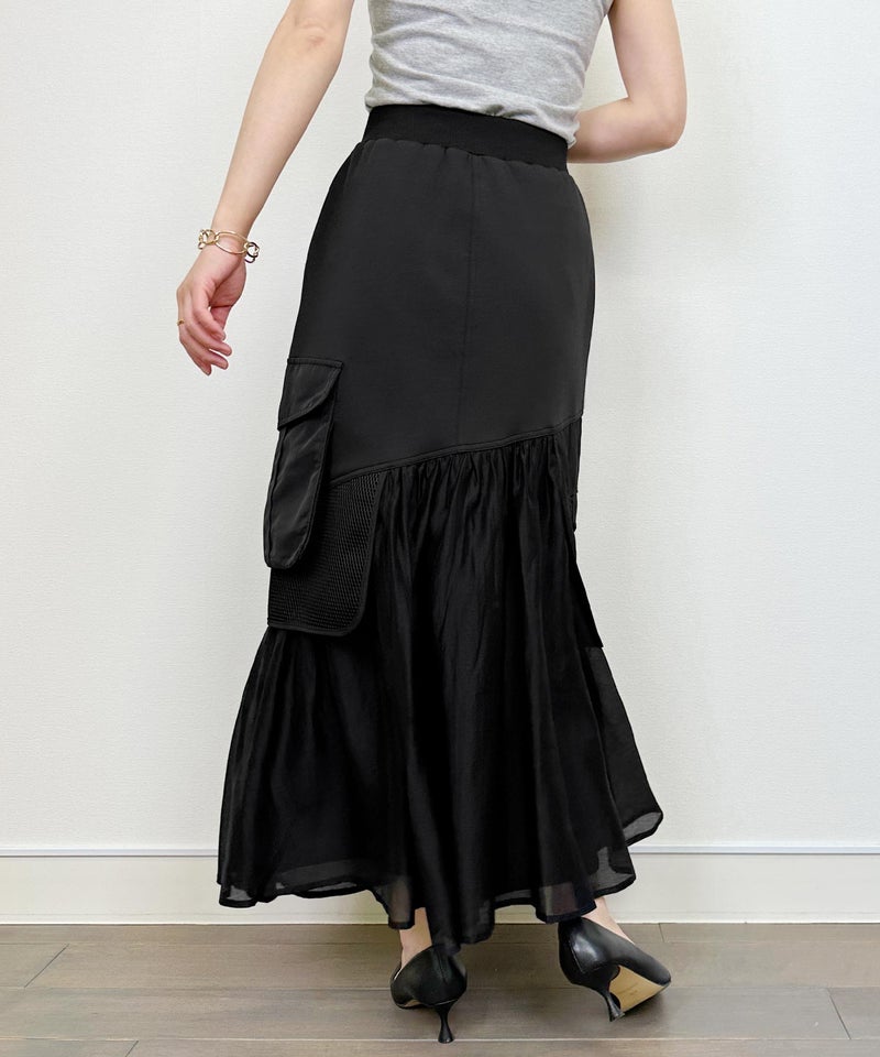 model：H164　着用サイズ：M　ブラック