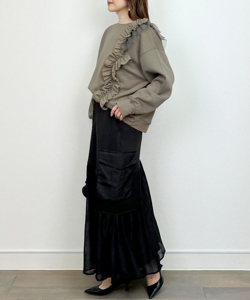 model：H164　着用サイズ：M　ブラック