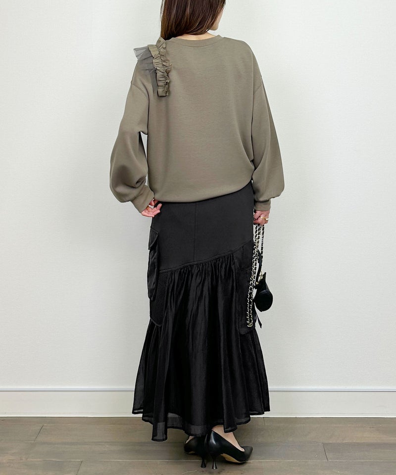 model：H164　着用サイズ：M　ブラック