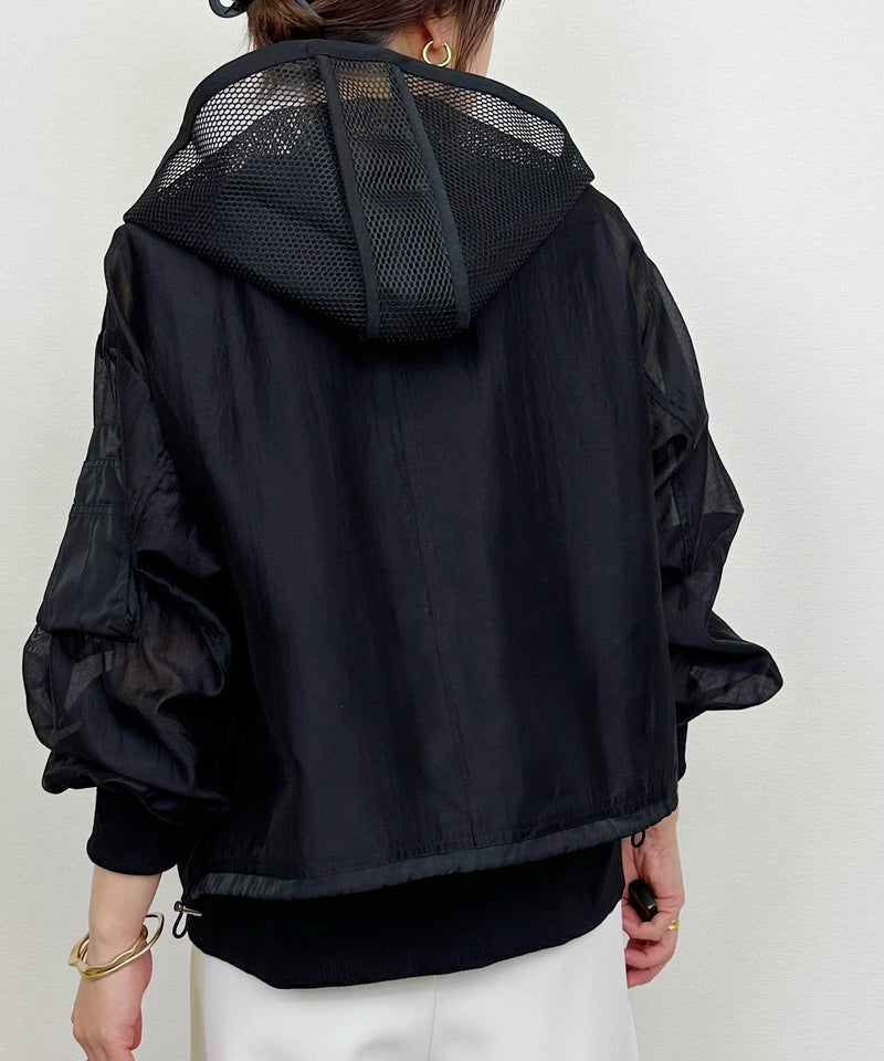 model：H164　着用サイズ：M　ブラック