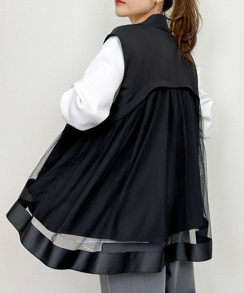 model：H164　着用サイズ：M　ブラック