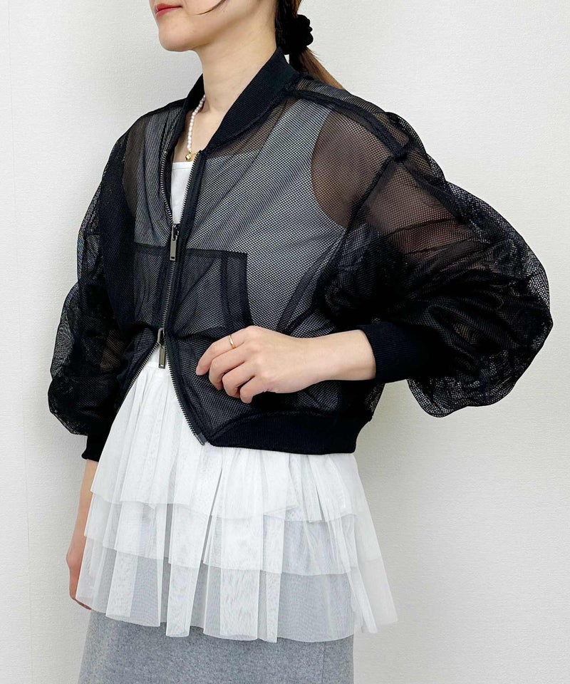 model：H164　着用サイズ：M　メッシュ側
