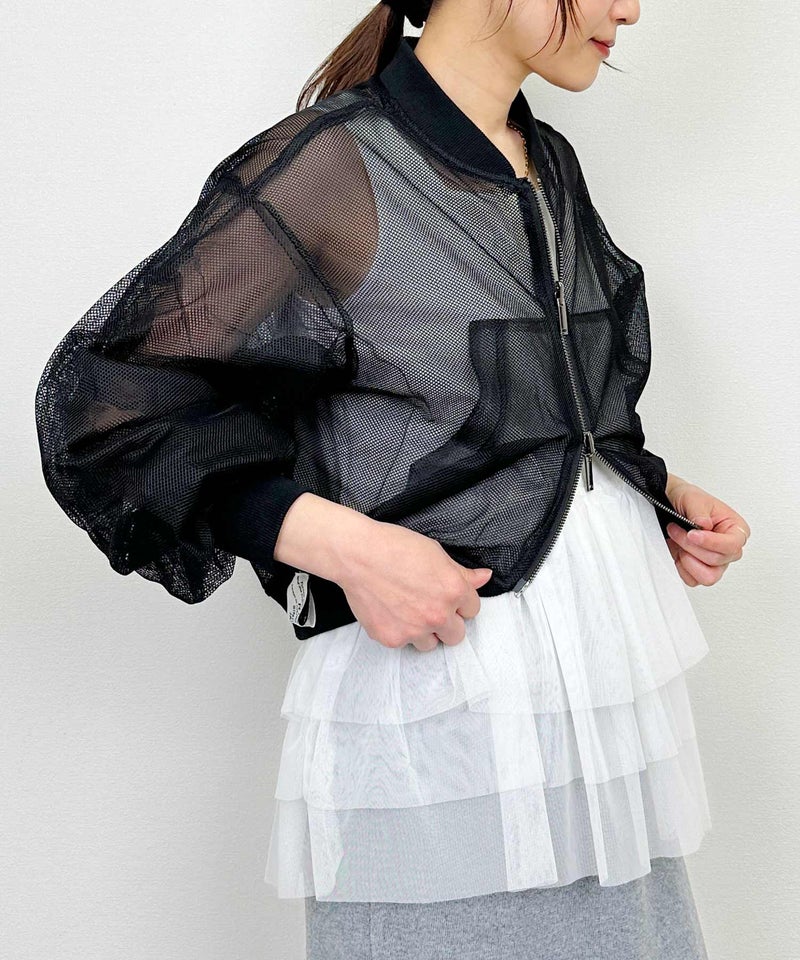 model：H164　着用サイズ：M　メッシュ側