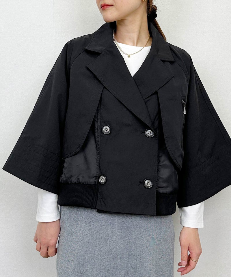 model：H164　着用サイズ：M　ブラック　ベルトなし